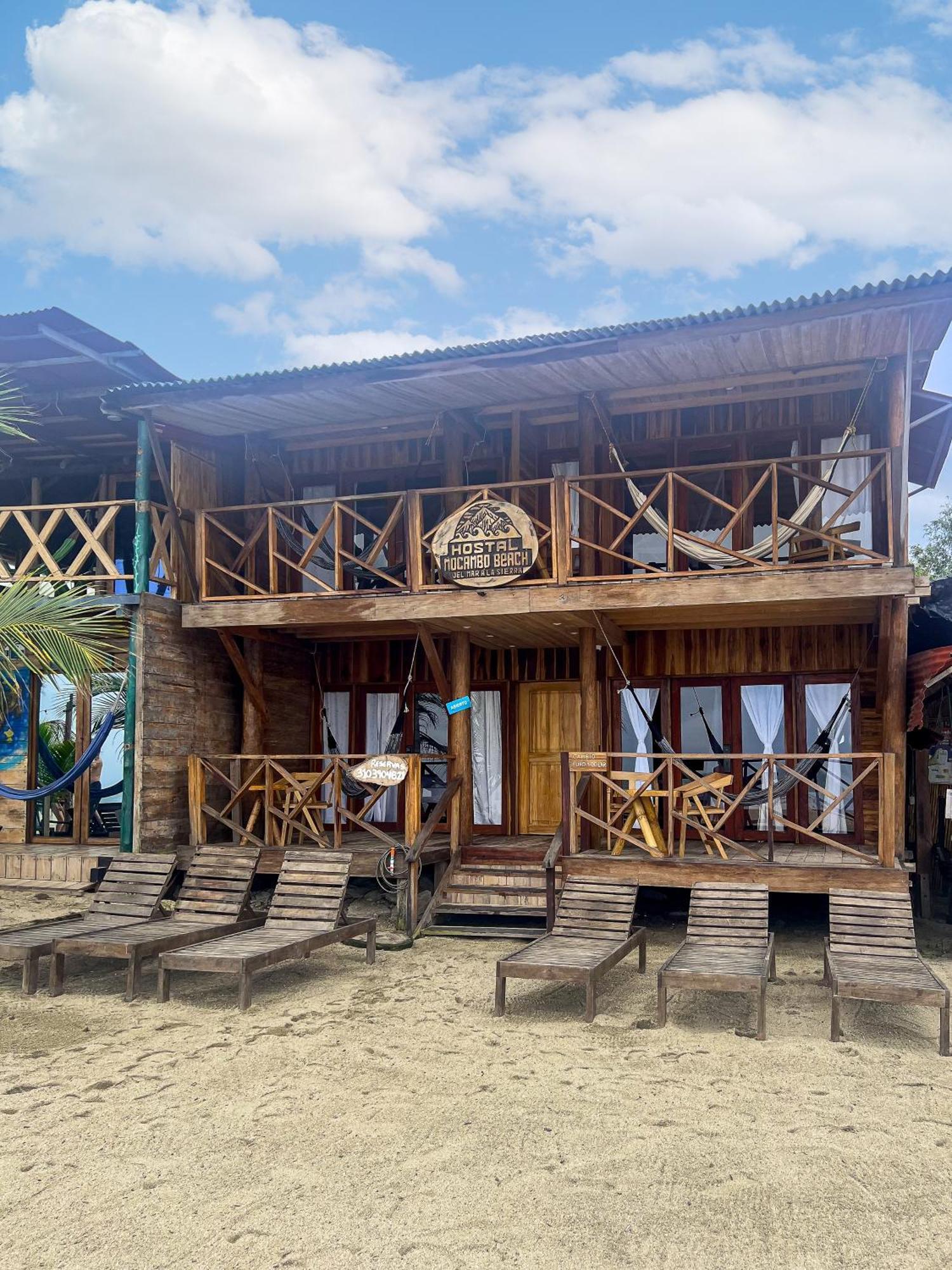 Hostal Mocambo Beach Guachaca Екстер'єр фото